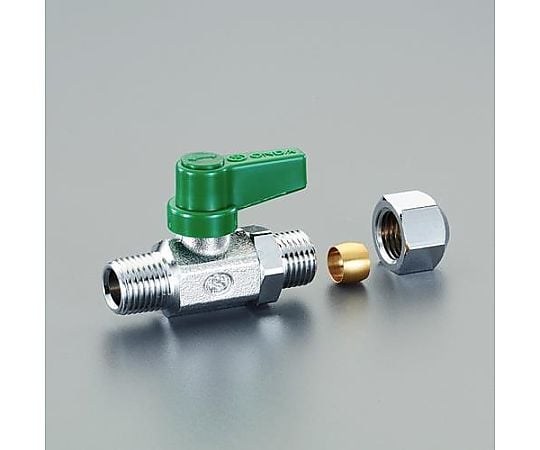 R 1/4"x 6.0mm ﾐﾆﾎﾞｰﾙﾊﾞﾙﾌﾞ(ﾘﾝｸﾞｼﾞｮｲﾝﾄ付)