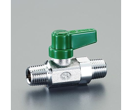 R 1/4" ミニボールバルブ