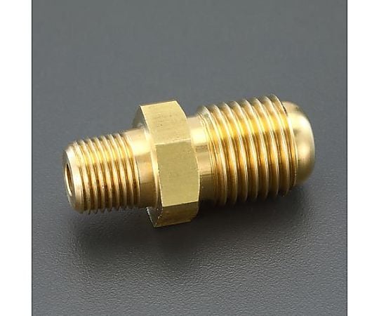 G1/4"xR1/8" ﾌﾚｱｰﾆｯﾌﾟﾙ(φ8銅管接続用)