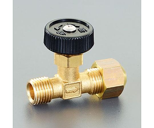 R 1/4"x 8mm ﾆｰﾄﾞﾙﾊﾞﾙﾌﾞ(樹脂ﾊﾝﾄﾞﾙ/ﾌﾚｱｰﾅｯﾄ