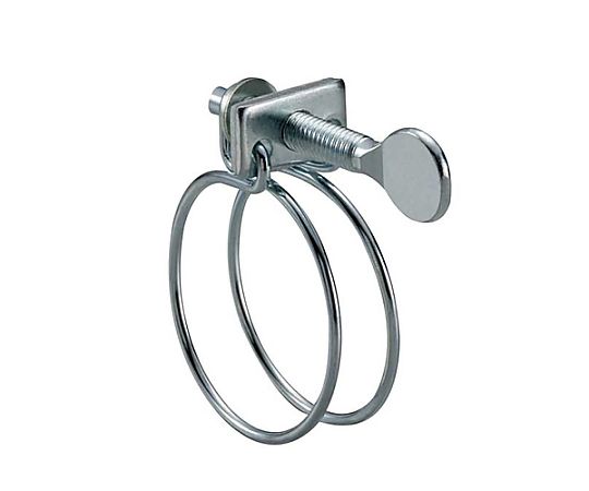 79- 89mm 手締めﾎｰｽｸﾗﾝﾌﾟ(ﾀﾞﾌﾞﾙﾜｲﾔｰ/10個)