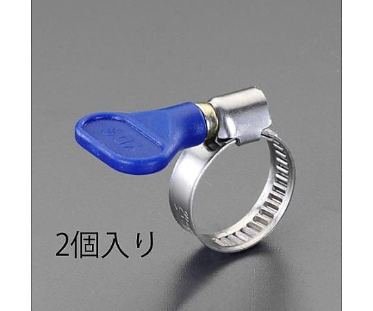 60- 80mm 手締めホースｸﾗﾝﾌﾟ(ｽﾃﾝﾚｽ製/2個)