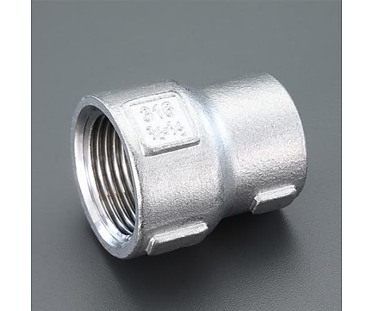 Rc1･1/2"x Rc  1"  異径ソケット(ｽﾃﾝﾚｽ製)