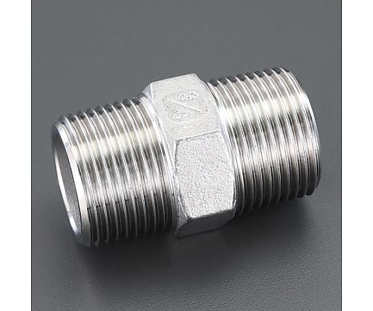 R 1/4"  ニップル(ｽﾃﾝﾚｽ製)