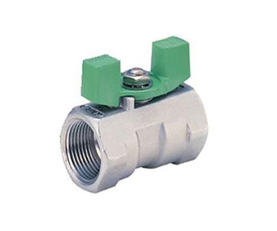 Rc 1/4"  ボールバルブ(ｽﾃﾝﾚｽ製)