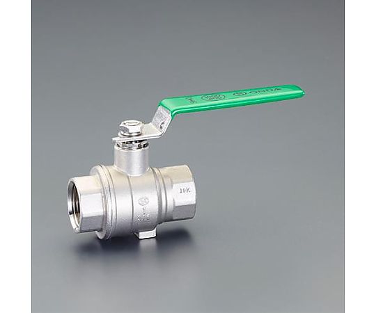 Rc1･1/2" ボールバルブ(ｽﾃﾝﾚｽ製)