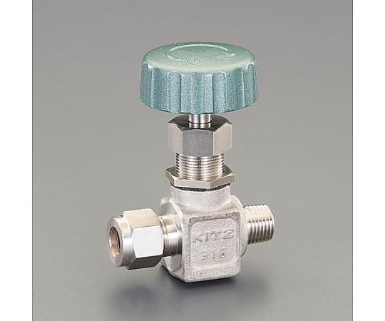 3/8"xR1/4" ニードルバルブ(ｽﾃﾝﾚｽ製)