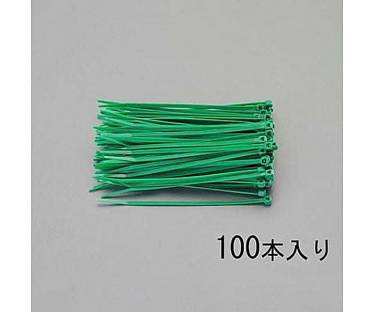 250x 3.6mm 結束バンド(緑/100本)