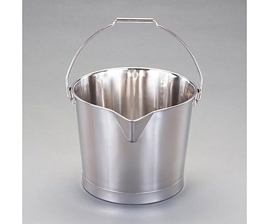 15L バケツ(口付/ｽﾃﾝﾚｽ製)
