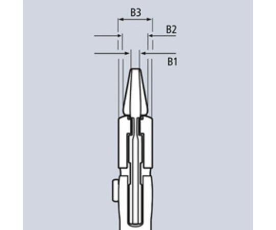 プライヤーレンチ（グリップ付）　40mm/180mm　EA531KA-180