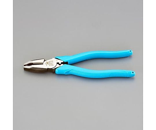 200mm 電工ペンチ(圧着付/偏芯型/ｽﾗｯｼｭﾍｯﾄﾞ