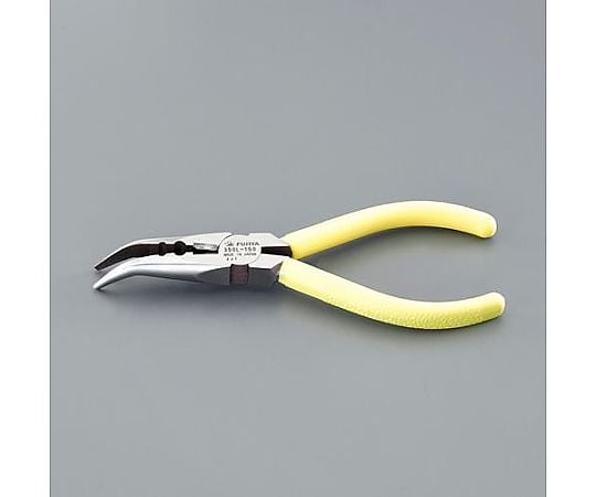 150mm 先曲ラジオペンチ(ｽﾃﾝﾚｽ製)