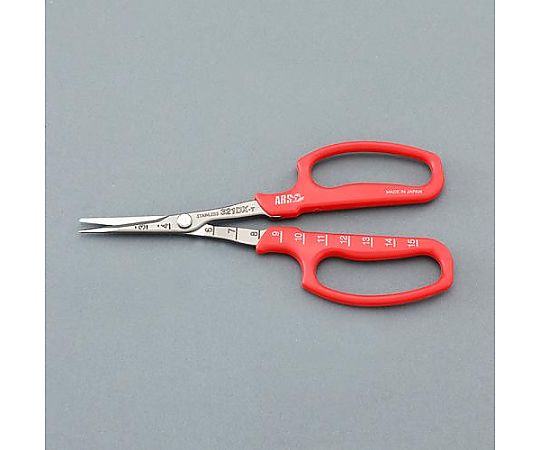 167mm ぶどう摘粒鋏(直刃)