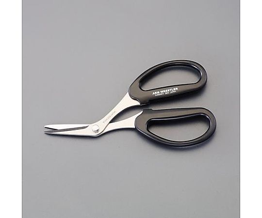 165mm はさみ・万能(ｱﾝｸﾞﾙﾍｯﾄﾞ･ｽﾃﾝﾚｽ製)