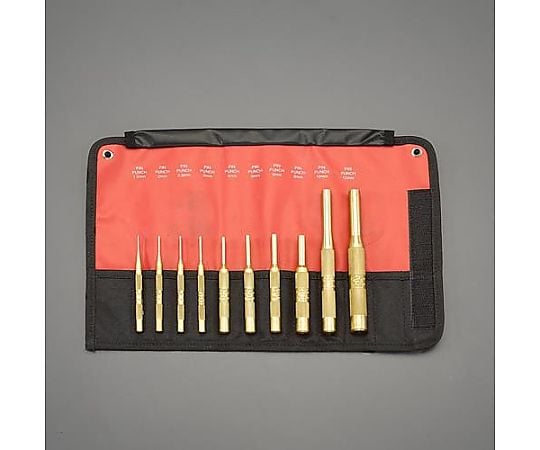 10本組 ピンポンチ(真鍮製)