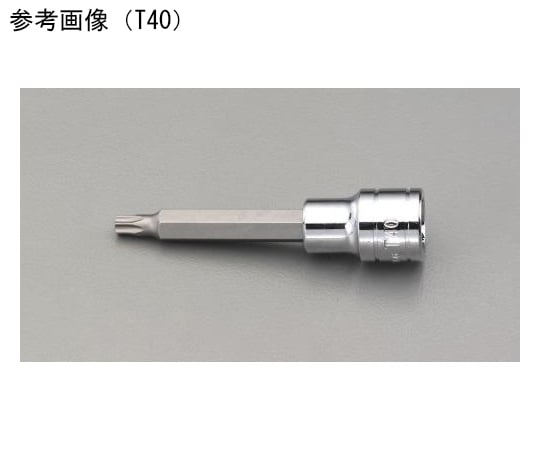 1/2"DR/T27x100mm [Hexlobe]ﾋﾞｯﾄソケット