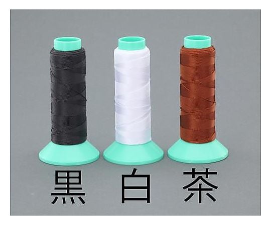 #20x 400m 縫糸(ﾎﾟﾘｴｽﾃﾙ製/茶)