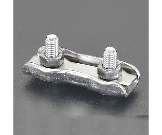 64-7903-77 5mm ワイヤークランプ(ｽﾃﾝﾚｽ製) EA628SE-55 【AXEL】 アズワン