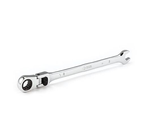 14mm ﾗﾁｪｯﾄ片目片口ｽﾊﾟﾅ(首振型/ﾛｯｸ付)