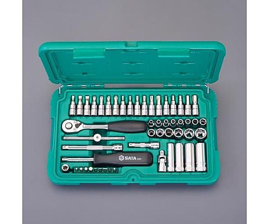 1/4"DR ソケットレンチセット(ﾐﾘｻｲｽﾞ)