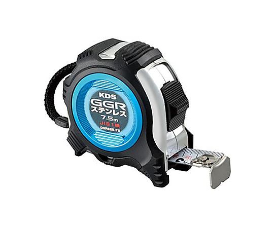 25mmx7.5m メジャー(ｽﾃﾝﾚｽ製)
