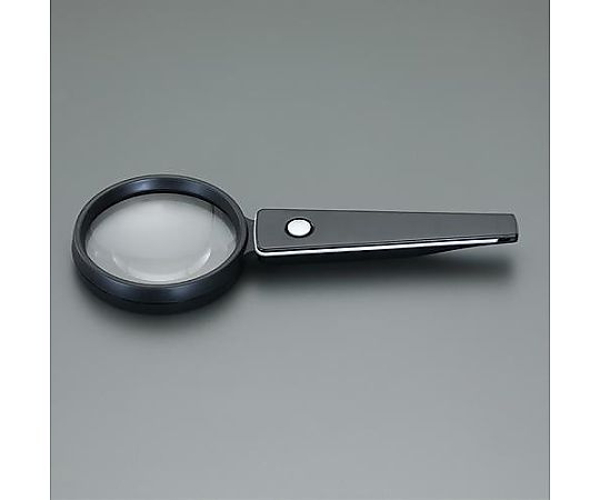 x2.5/ 75mm ハンドルーペ(LEDﾗｲﾄ付)