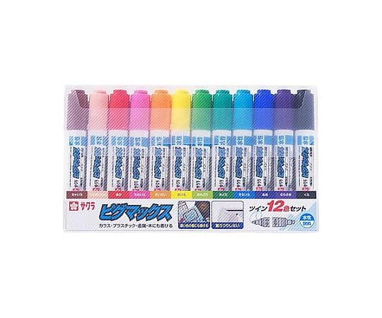 12本組/太･中字 水性マーカー