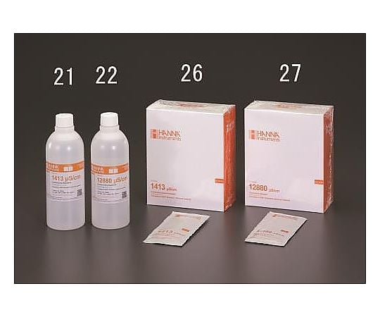 20ml [12880μs/cm] 導電率標準液(25ﾊﾟｯｸ)