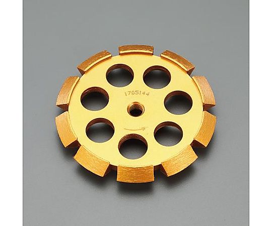 φ100x10mm/M10x1.5 ﾀﾞｲﾔﾓﾝﾄﾞｶｯﾀｰ(V溝)