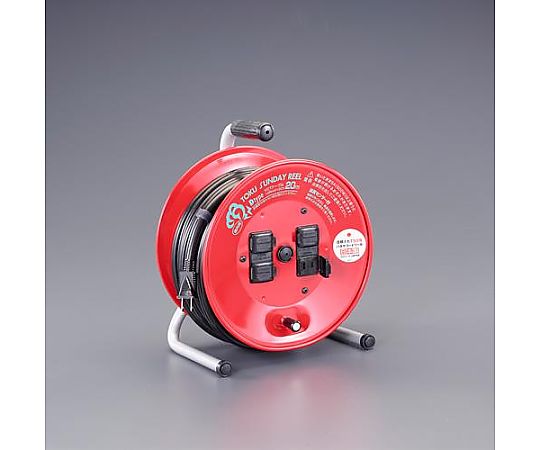 AC125V/15A/20m コードリール(温度ｾﾝｻｰ付)