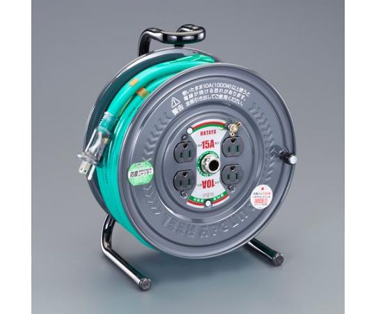 64 7927 62 コードリール 極太 アース付 Ac125v 15a 20m Ea815be 20 Axel アズワン