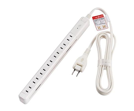 AC125V/15Ax2m 回転タップ(7口/雷ｻｰｼﾞ)