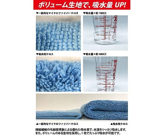 400x400mm 洗車タオル(吸収型)