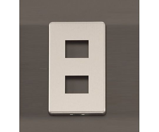 プレート(2個/1列/ﾒﾀﾙ製)