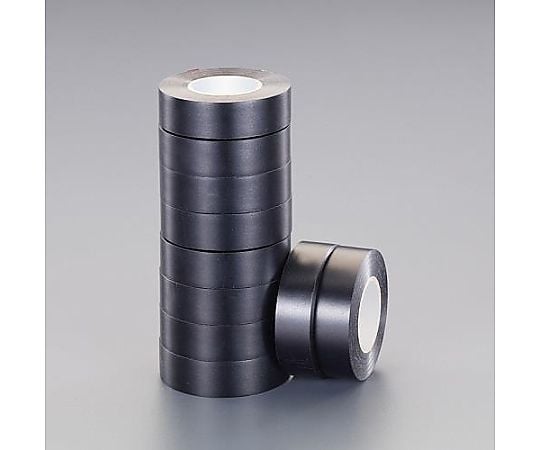 19mmx20m ﾋﾞﾆｰﾙ粘着ﾃｰﾌﾟ(ﾊｰﾈｽ用)(黒/10巻)