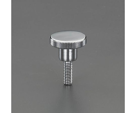 M6x30mm/φ24mm ﾛｰﾚｯﾄﾉﾌﾞ(雄ねじ/ｽﾁｰﾙ製)