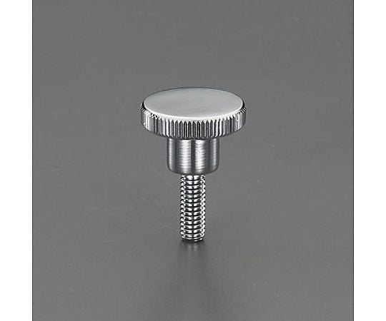 M8x25mm/φ30mm ﾛｰﾚｯﾄﾉﾌﾞ(雄ねじ/ｽﾁｰﾙ製)