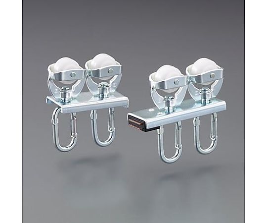 ﾏｸﾞﾈｯﾄﾗﾝﾅｰ･ﾌｯｸ付(40mmﾚｰﾙ/両開用)