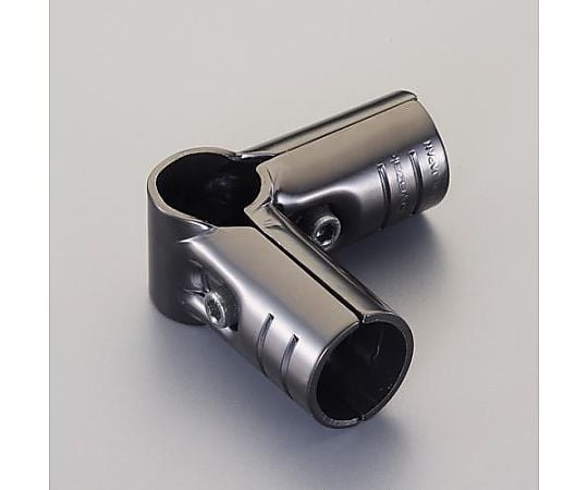 [ﾊﾟｲﾌﾟﾗｯｸ用] 4方向ﾒﾀﾙｼﾞｮｲﾝﾄ(ﾌﾞﾗｯｸ)