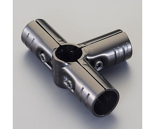 [ﾊﾟｲﾌﾟﾗｯｸ用] 5方向ﾒﾀﾙｼﾞｮｲﾝﾄ(ﾌﾞﾗｯｸ)