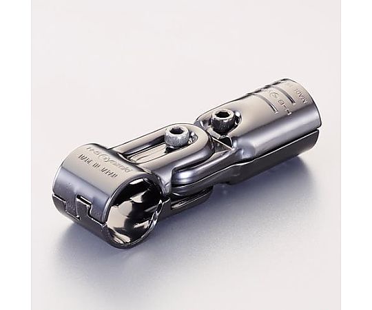 [ﾊﾟｲﾌﾟﾗｯｸ用] 2方向ﾌﾘｰﾒﾀﾙｼﾞｮｲﾝﾄ(ﾌﾞﾗｯｸ/2個