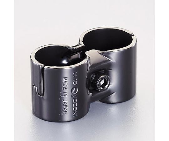 [ﾊﾟｲﾌﾟﾗｯｸ用] ﾀﾞﾌﾞﾙﾊﾟｲﾌﾟﾒﾀﾙｼﾞｮｲﾝﾄ(ﾌﾞﾗｯｸ)