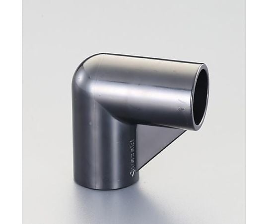 [ﾊﾟｲﾌﾟﾗｯｸ用] 2方向ﾌﾟﾗｽﾁｯｸｼﾞｮｲﾝﾄ(ﾌﾞﾗｯｸ)