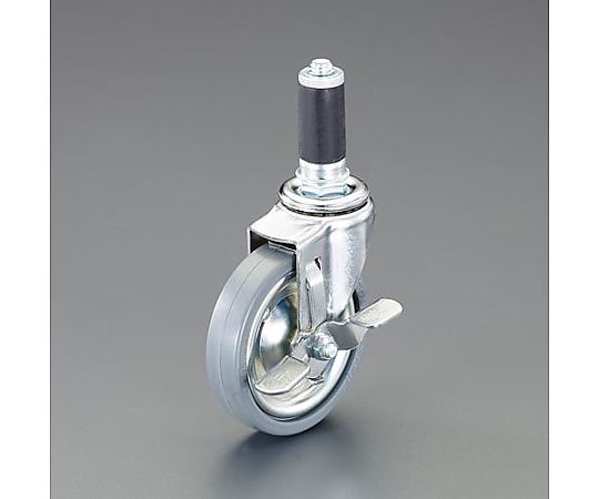 100mm[28mmﾊﾟｲﾌﾟ用]差込ｷｬｽﾀｰ(自在･ﾌﾞﾚｰｷ付