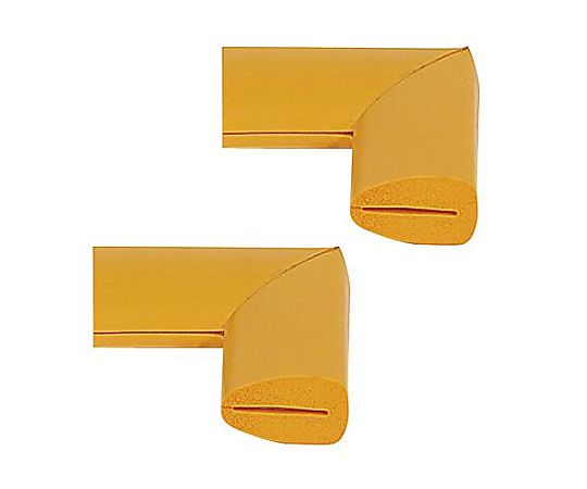 35x35x 9mm ｺｰﾅｰｶﾞｰﾄﾞ(はさみ型/黄/2個)