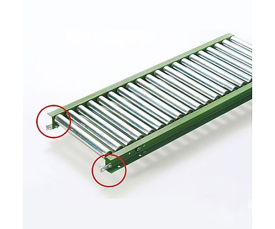 400x2000mm ローラーコンベアー(ｽﾁｰﾙ製)