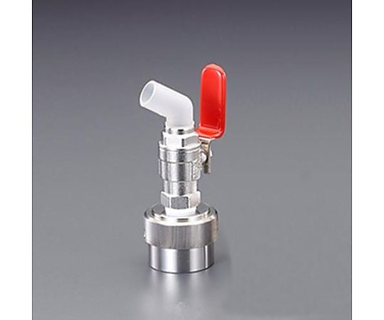 φ40mm ﾍﾟｰﾙ缶・一斗缶ｺｯｸ(ﾄﾞﾗﾑ缶兼用/赤)