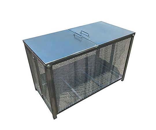 1200x610x770mm/ 495L ﾀﾞｽﾄﾎﾞｯｸｽ(ｽﾁｰﾙ製)