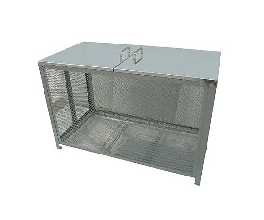 1200x610x770mm/ 495L ﾀﾞｽﾄﾎﾞｯｸｽ(ｽﾃﾝﾚｽ製)