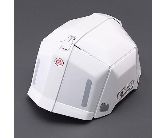 防災用ヘルメット・白(折畳式/収納袋付)